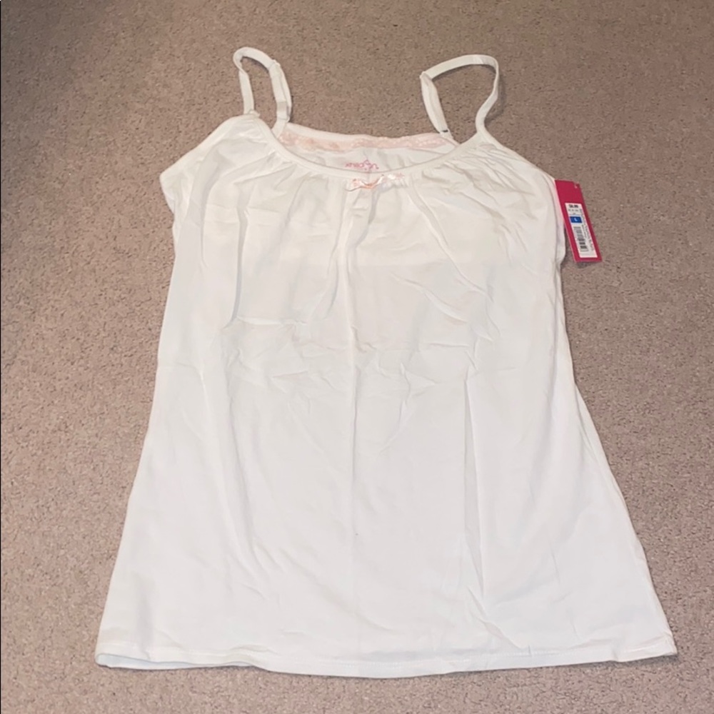 Brand new with tags white tank top